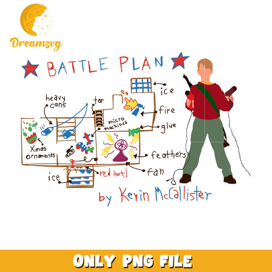 Battle plan by kevin mccallister png, Battle plan png, christmas png