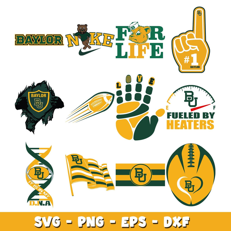 Baylor Bears Logo Bundle svg, Baylor Bears logo svg, ncaa svg