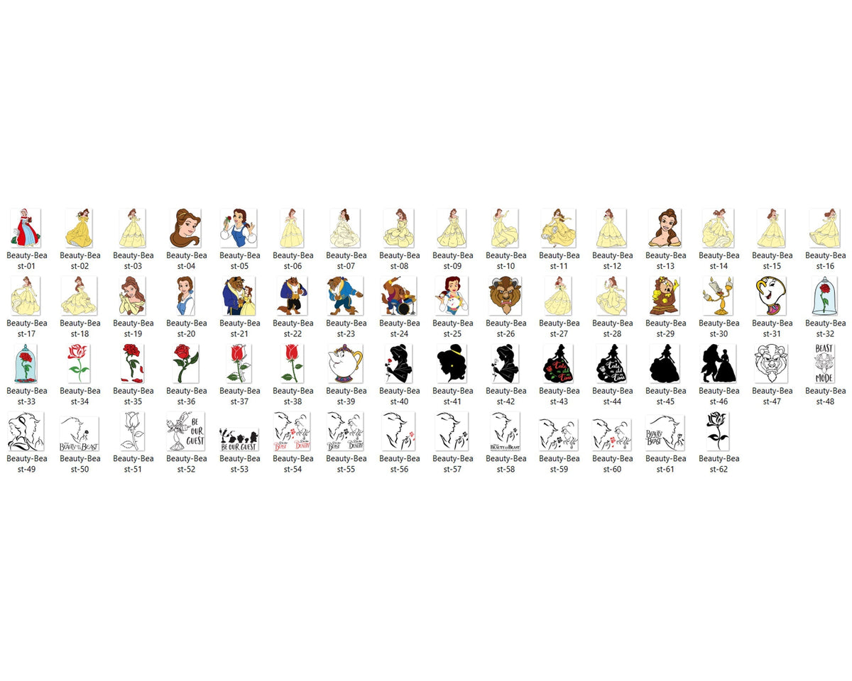 248+ Beauty Beast svg bundle, Beauty and the Beast SVG, Belle svg, Beast svg, Princess svg, evil svg, Belle Clipart, Cartoon svg, png, dxf, eps digital file