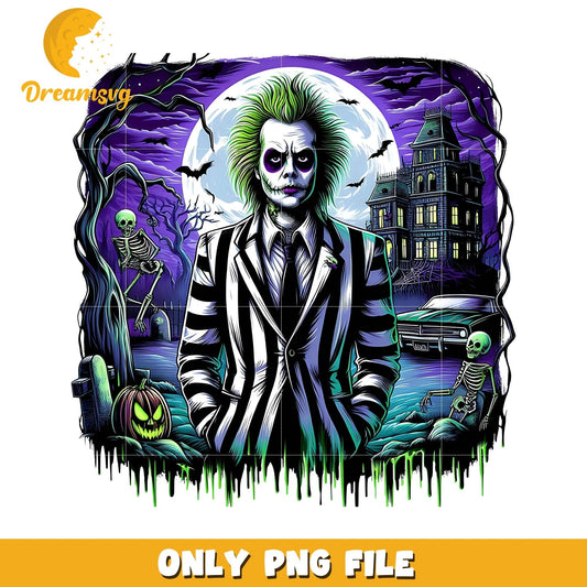 Beetlejuice horror night png, Beetlejuice halloween movies png