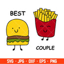 Best Couple Svg, Valentine’s Day Svg, Couple Matching Svg, Love Svg, Cricut, Silhouette Vector Cut File