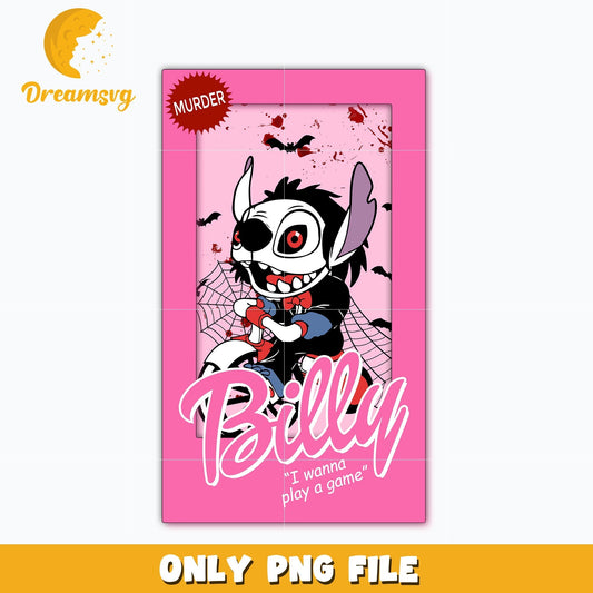 Billy stitch halloween png, Halloween png, Digital download.