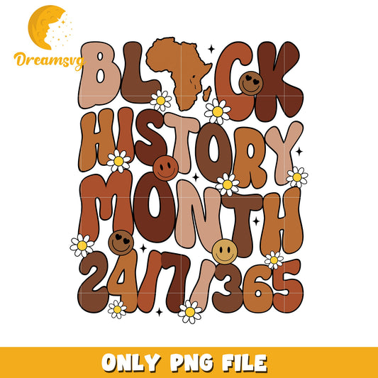 Black History Month PNG Design 247365