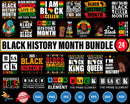 Black History Month SVG bundle