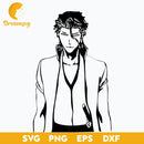 Bleach Aizen Sousuke Svg, Aizen Sousuke Svg, Bleach Anime Svg, file for cricut, Anime svg, png, eps, dxf digital download