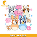 Bluey Cartoon Dogs PNG Image Download