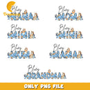Bluey SVG Bundle, Bluey Birthday SVG, Bluey Alphabet SVG, Bluey and Family Clipart PNG Vector Files