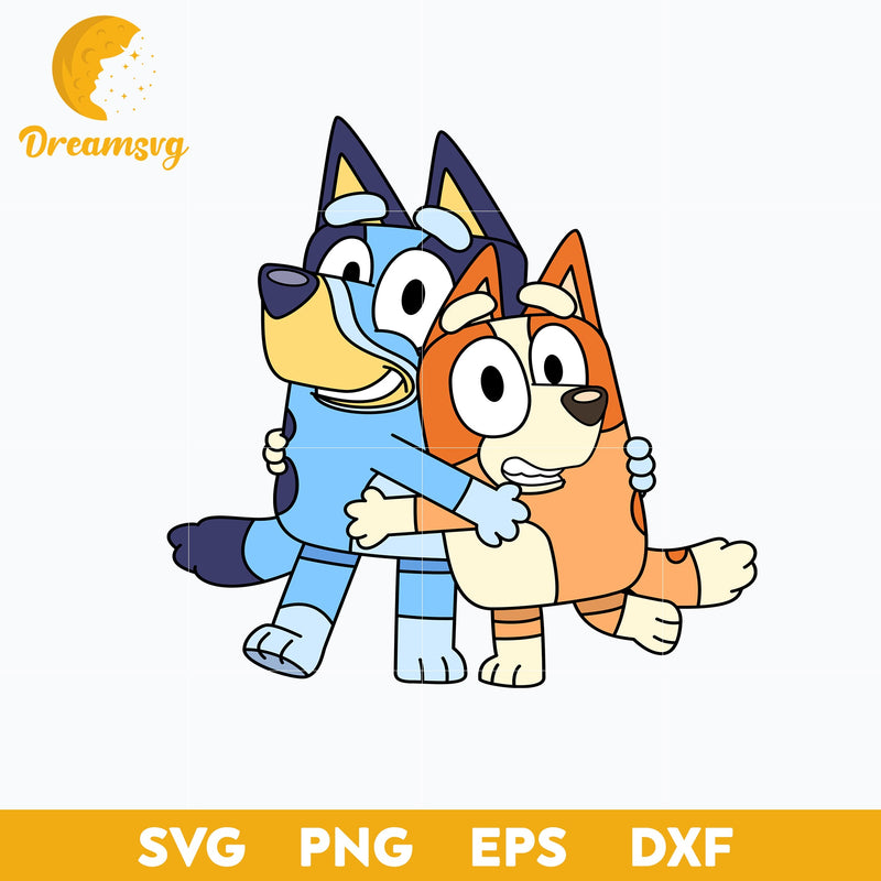 Bluey Svg, Bingo svg, Bluey Vector, Bluey Alphabeth svg