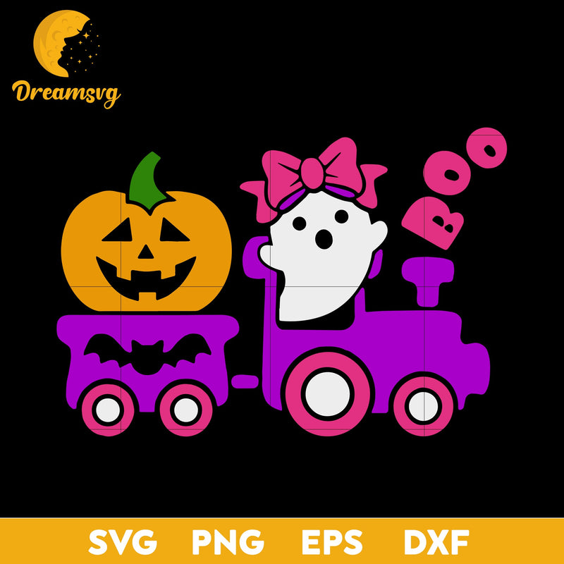 Boo Girl Halloween svg, Halloween svg, png, dxf, eps digital file.