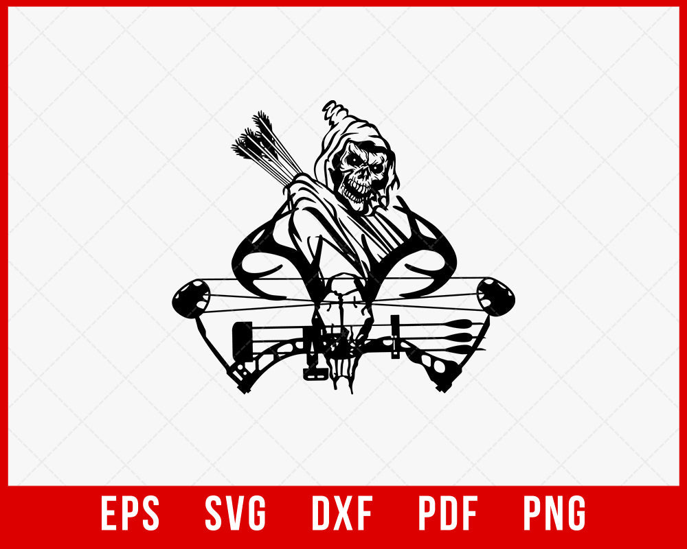 Field and Stream Bow Hunting SVG Cutting File Instant Download