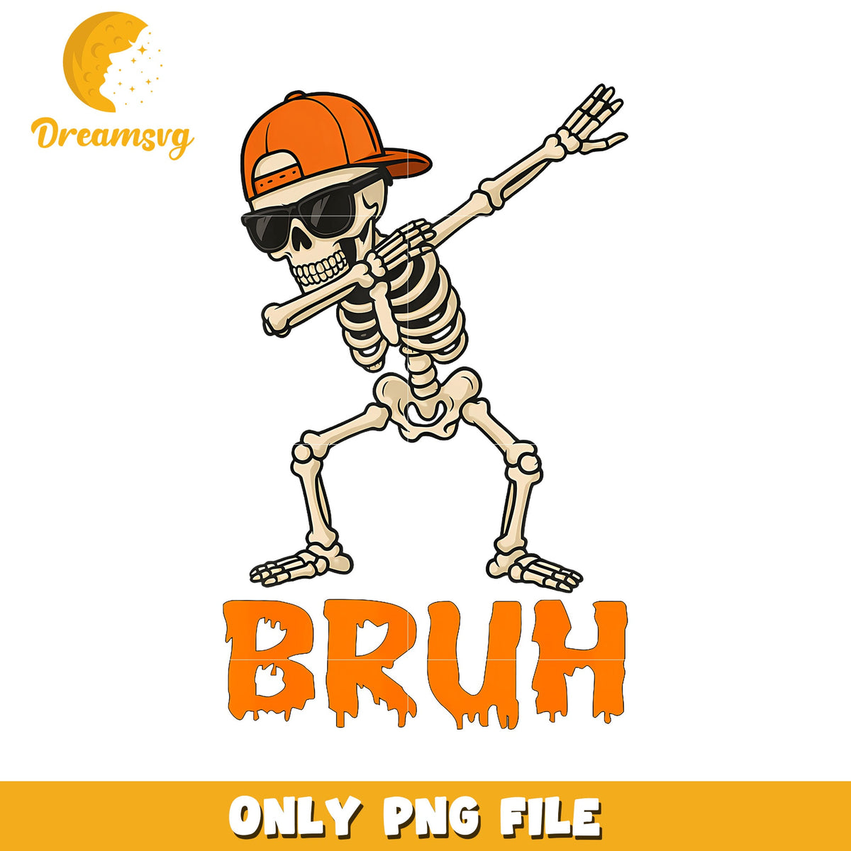 Bruh Dabbing Skeleton png, funny memes png, funny skeleton png