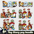 Bundle Toy Story Birthday 6+ SVG