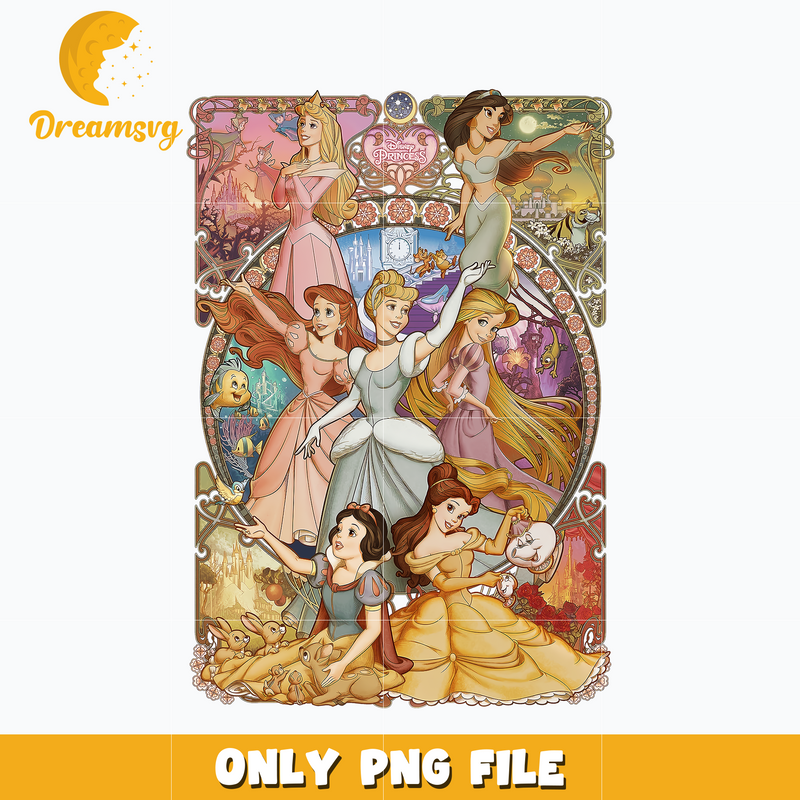 Walt Disney Princess World png