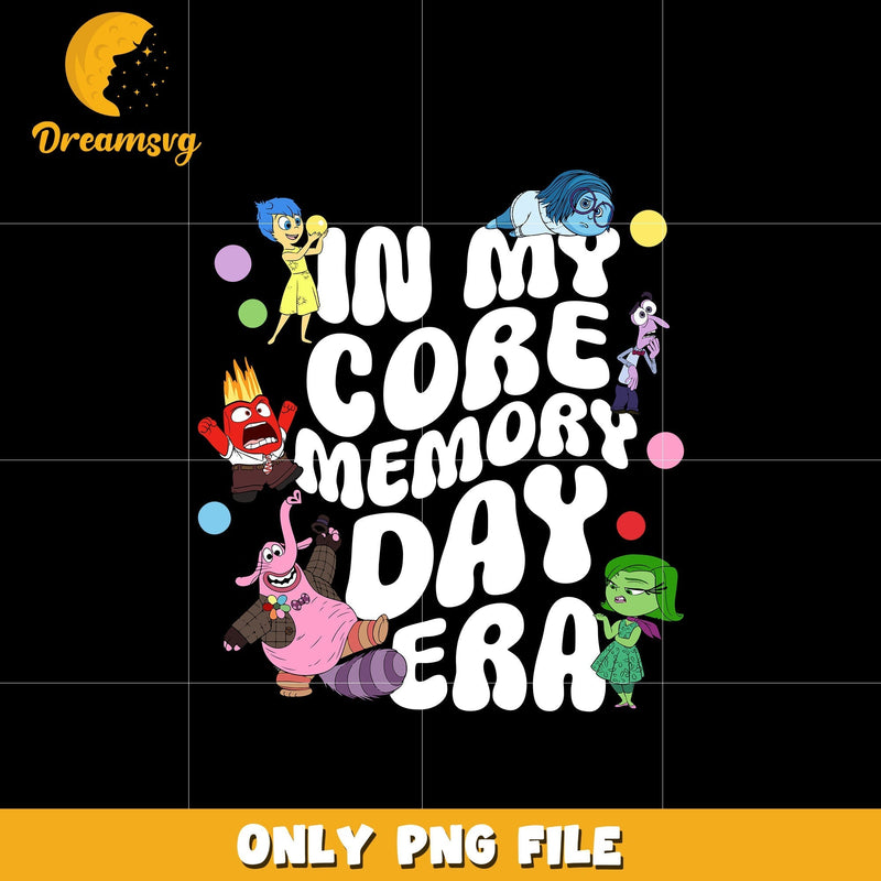 In my core memory day era design png