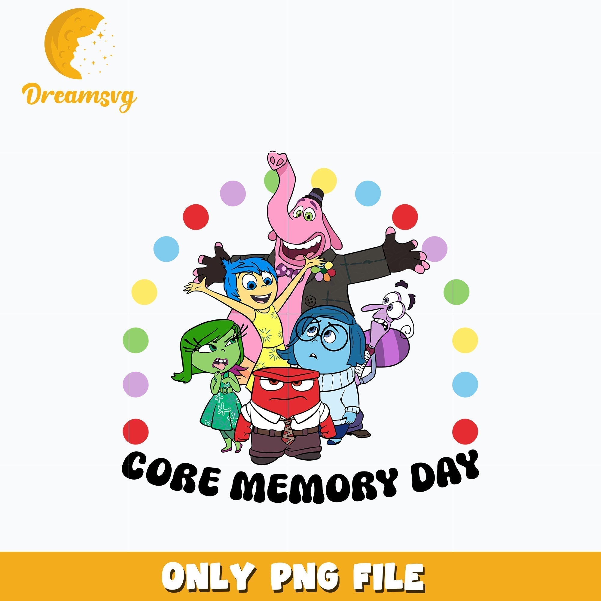 Core memory day design png