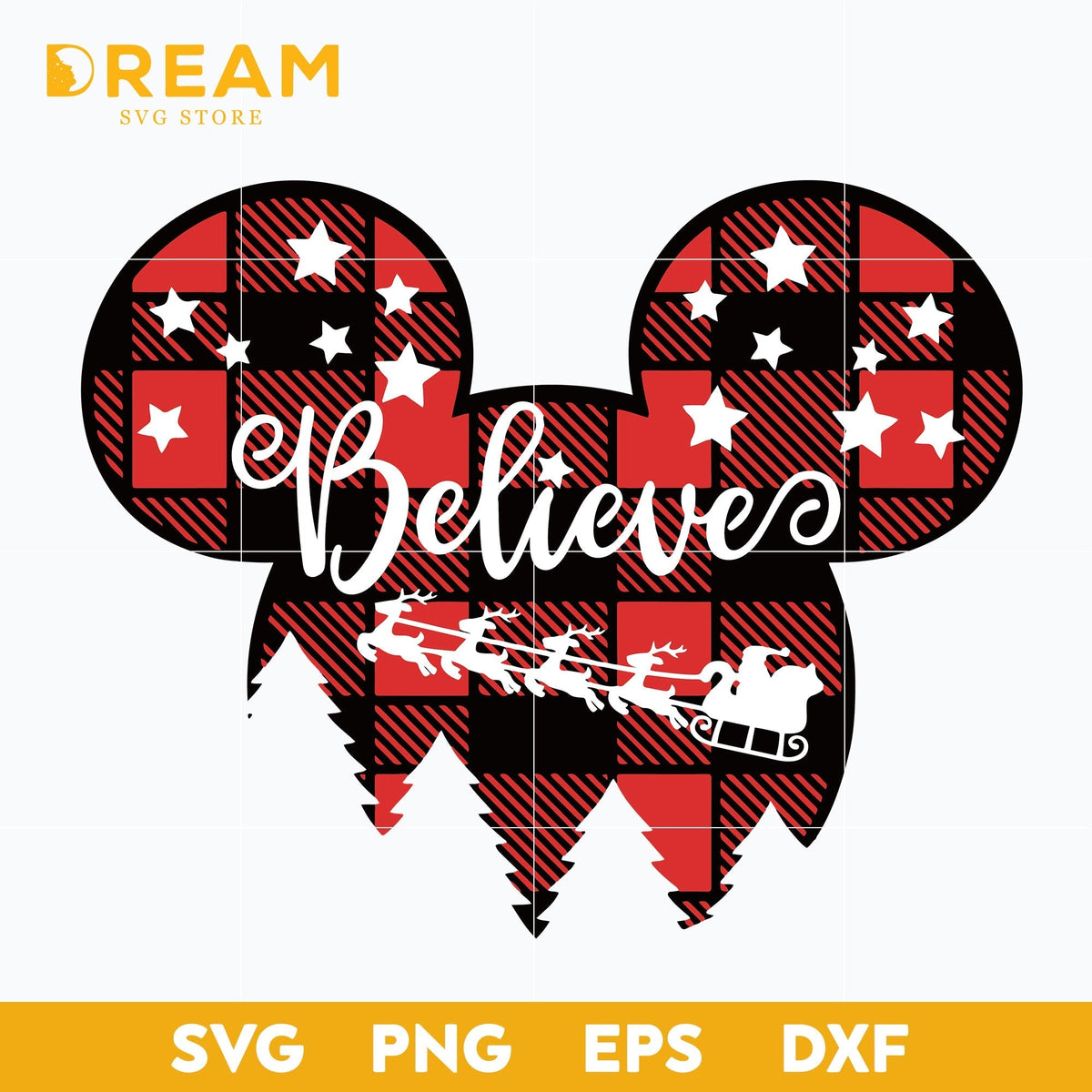 Believes christmas svg, Christmas svg, png, dxf, eps digital file CRM1211205L
