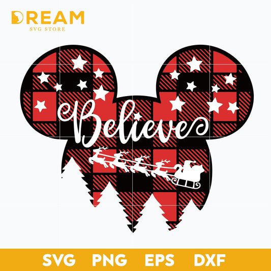 Believes christmas svg, Christmas svg, png, dxf, eps digital file CRM1211205L