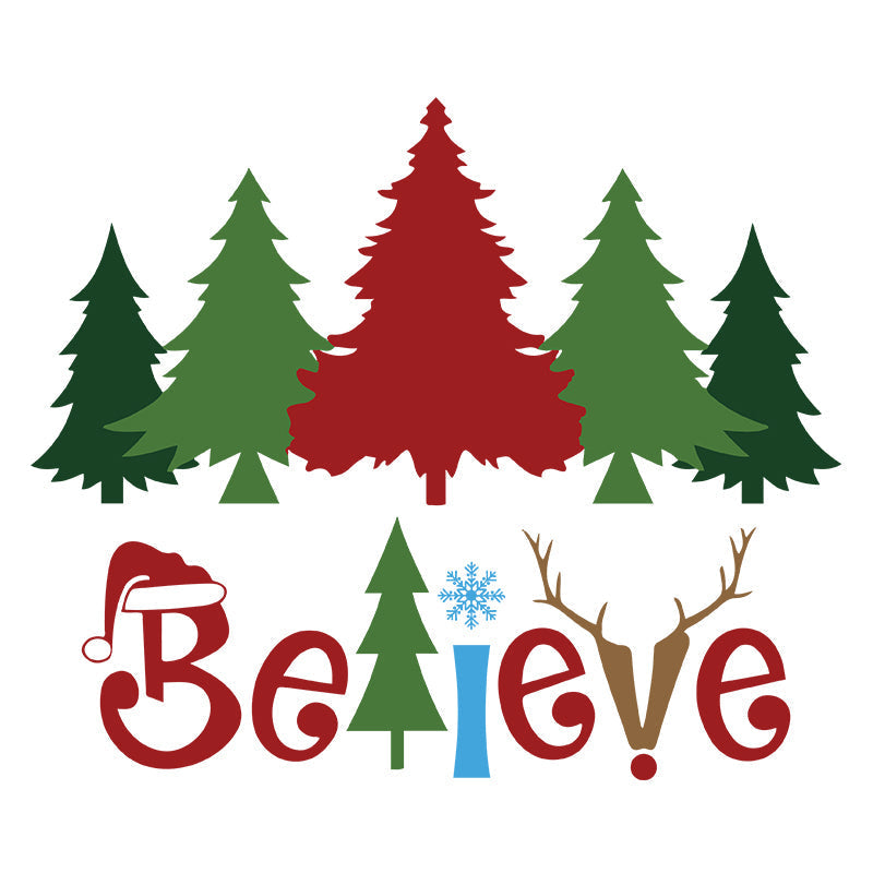 Believe christmas svg, christmas svg, png, dxf, eps digital file CRM19112010L