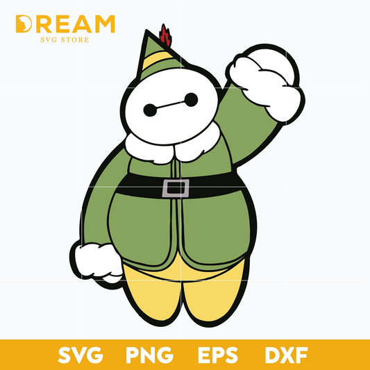 Baymax christmas svg, christmas svg, png, dxf, eps digital file CRM21112010L