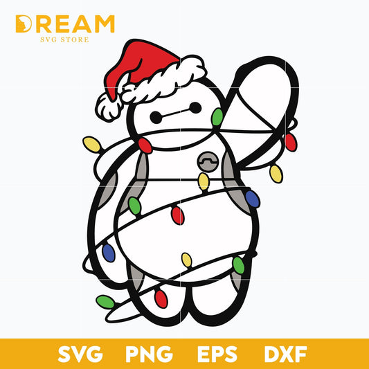 Baymax christmas svg, christmas svg, png, dxf, eps digital file CRM2111209L