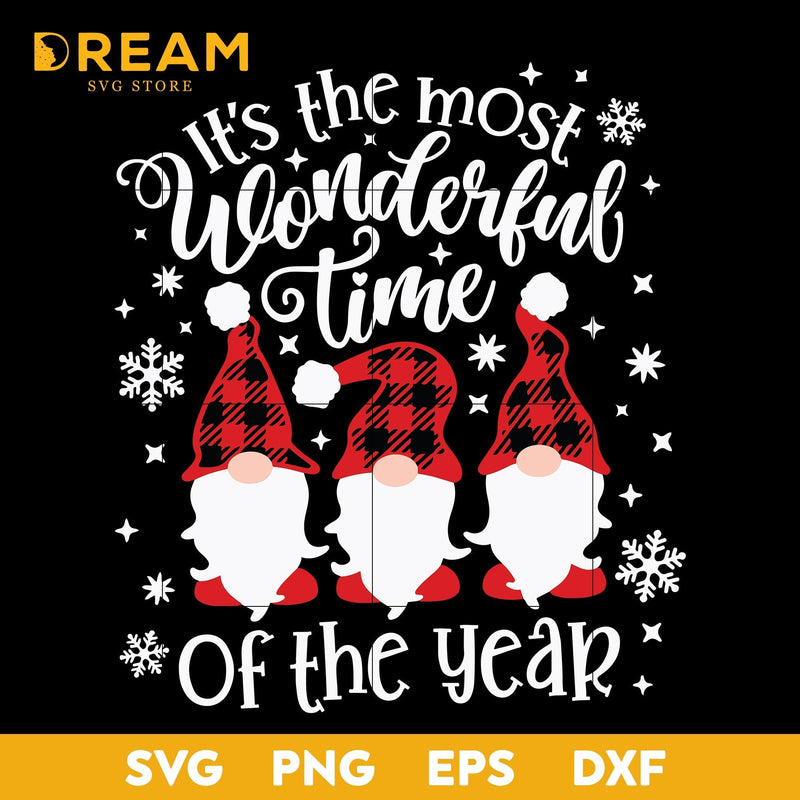 it's the most wonderful time of the year christmas svg, Christmas svg, png, dxf, eps digital file CRM2611204L