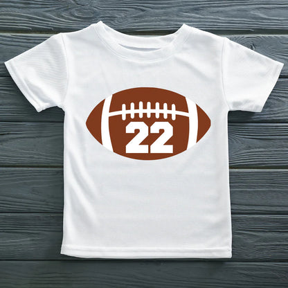 Football Numbers SVG Bundle, Cliparts for Cricut / Silhouette