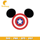Captain America Mickey Mouse SVG