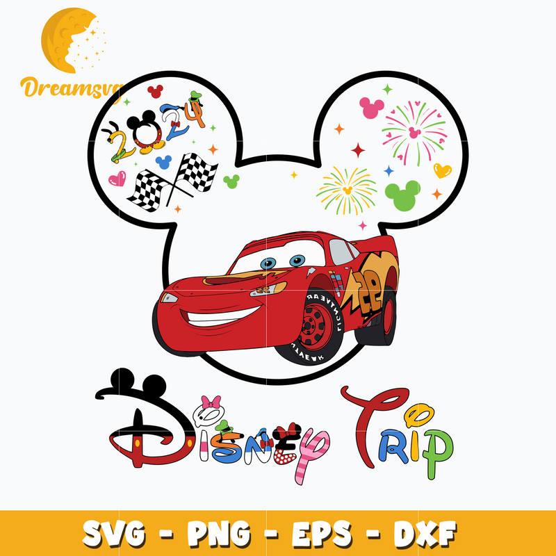 Mickey disney trip car 2024 svg