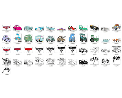 180+ Cars SVG Bundle, Cars Bundle SVG, Cars Cricut, Cars Silhouette, Flash McQueen Svg, Cartoon svg, png, dxf, eps digital file
