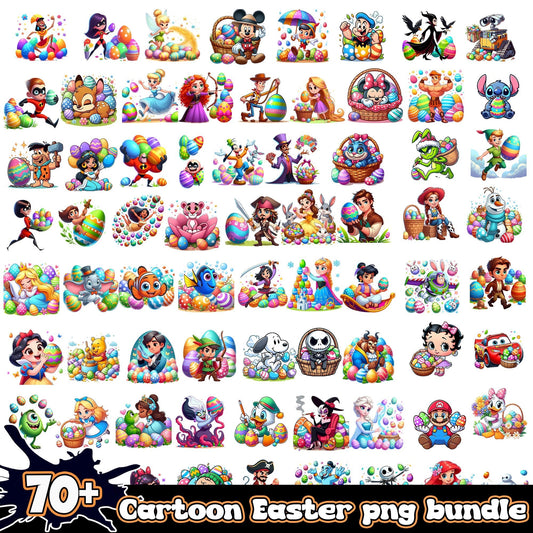 70+ Cartoon Easter png bundle trending 2024