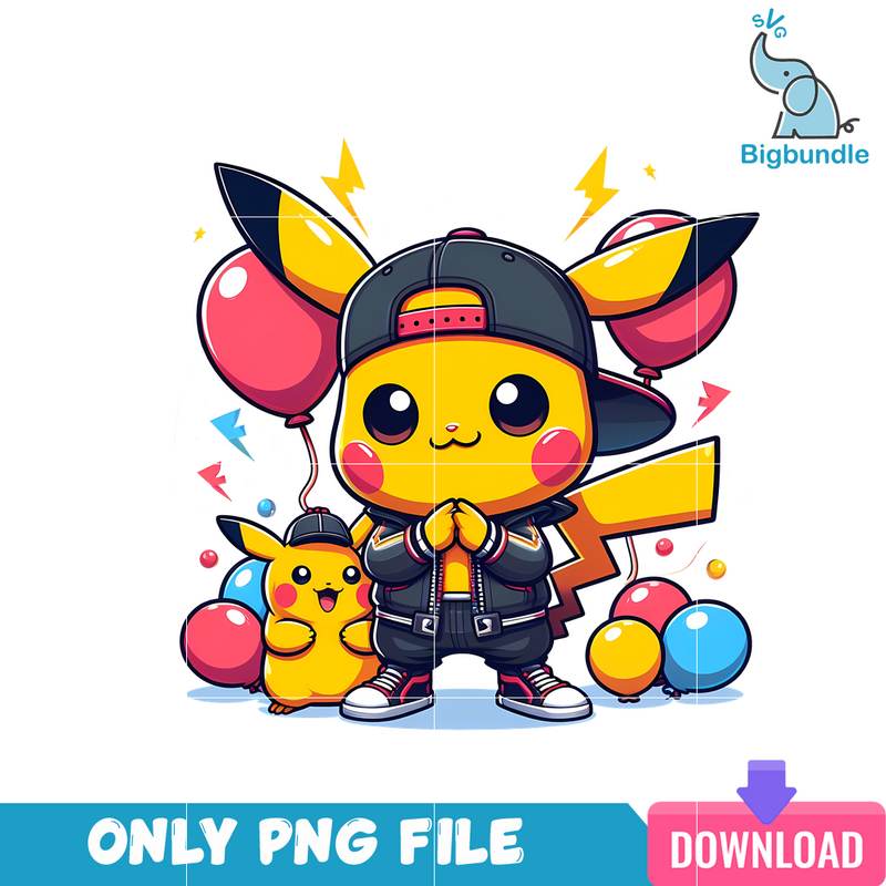 Pikachu And Son Cartoon Dad PNG