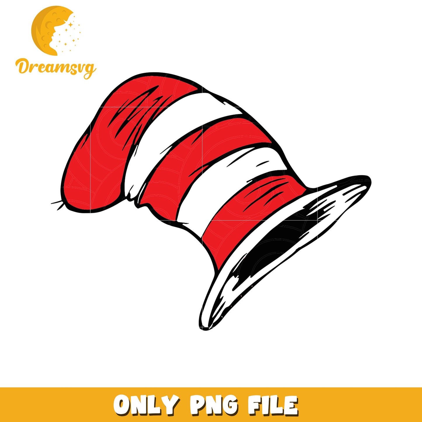 Cat in the Hat PNG Hat Design