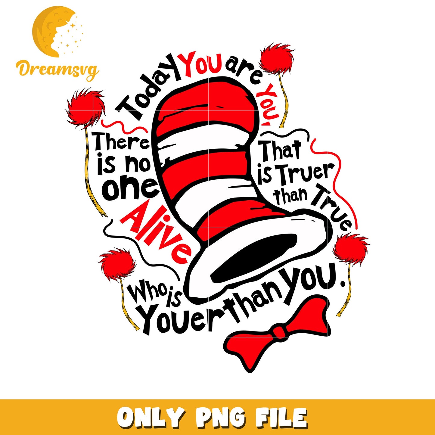 Cat in the Hat PNG Truer Than True