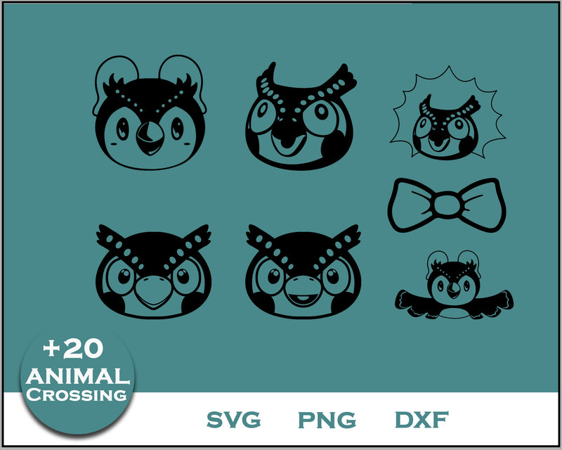 20+ Celeste Blathers Museum Siblings Svg Bundle, Animal Crossing Svg Bundle, Animal Crossing Svg, Cartoon svg, png digital file