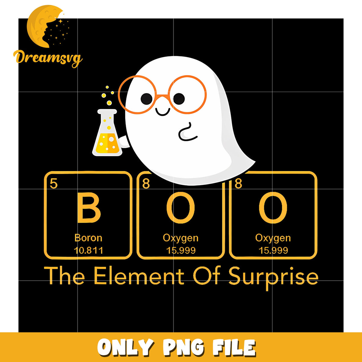 Chemistry Boo The Element Of Surprise png, funny jokes png, funny memes png