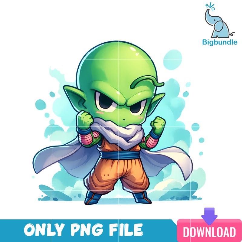 Chibi Piccolo Anime Characters PNG