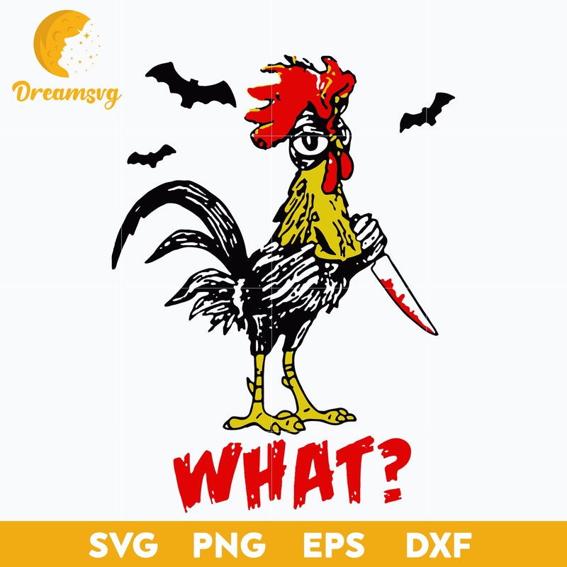 Chicken Mashup Michael Myers What Halloween svg, Halloween svg, png, dxf, eps digital file.