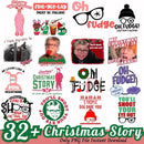 Christmas Story Bundle PNG 32+ Ralphie Pink Bunny PNG Instant Download