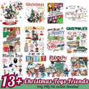 Christmas Toys Friends Bundle PNG 13+ Christmas Movies PNG Instant Download