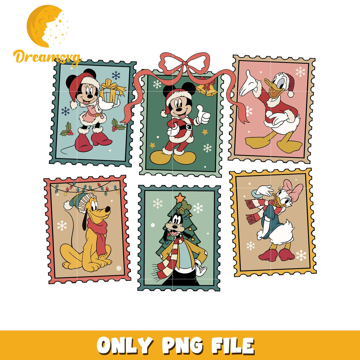 Christmas disney friends png, last christmas png, christmas story png