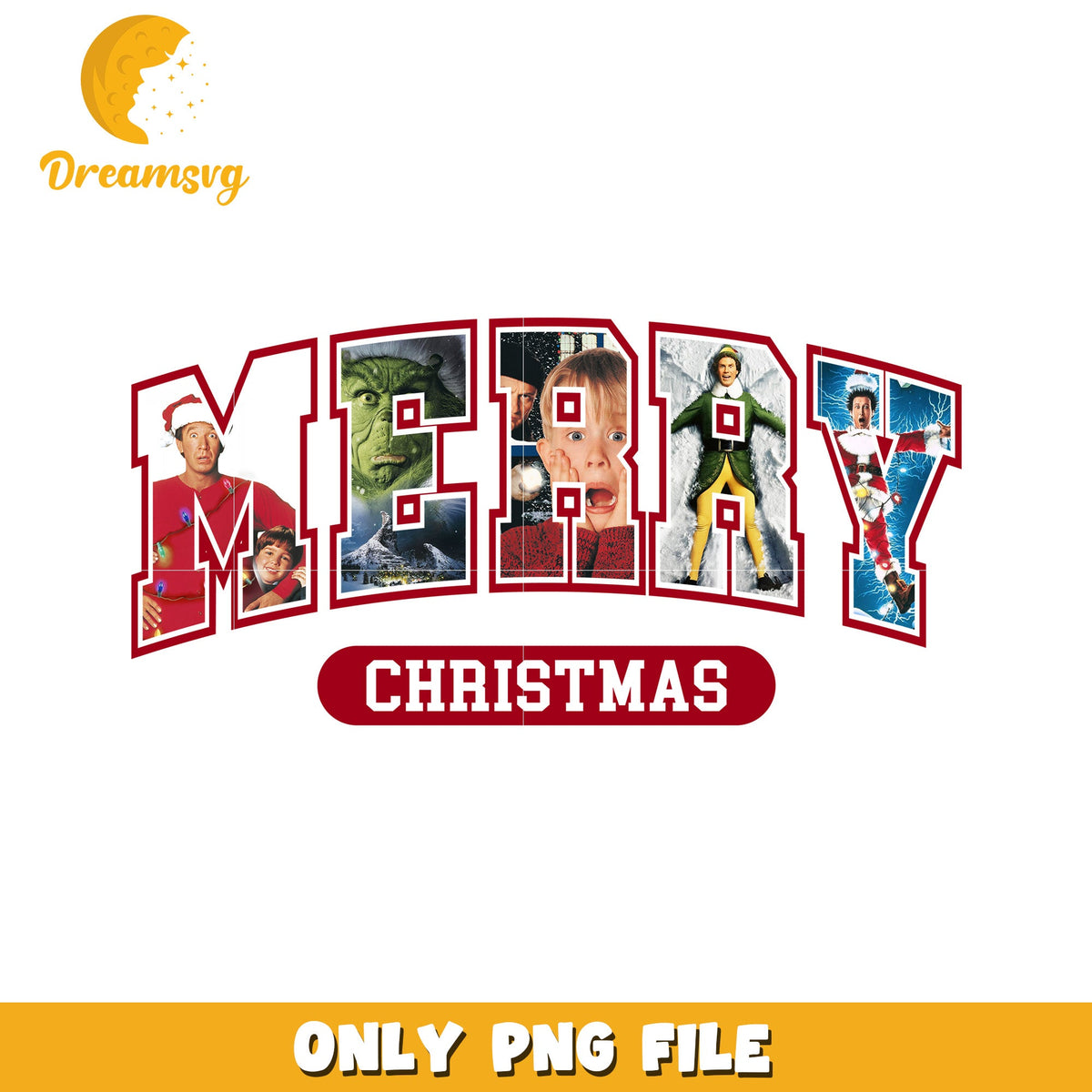 Christmas merry movies png, holiday cheer png, disney festive png