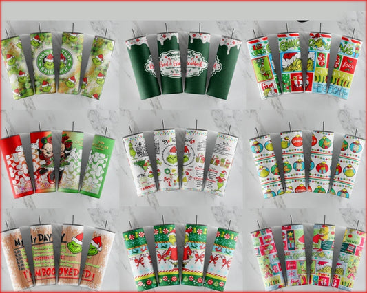 300+ Christmas Tumbler, 20oz Skinny Tumbler Sublimation Designs, Christmas Rules Tumbler Wrap for Straight Tumbler PNG Instant Download CRM10112204