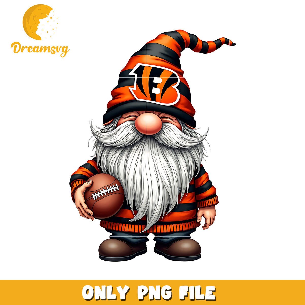 Cincinnati bengals gnome png, nfl scores png, rugby png