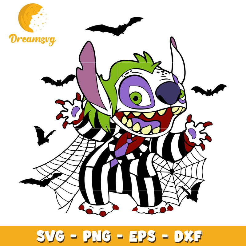 Stitch Clown svg, halloween svg