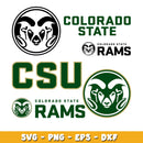 Colorado State Rams Bundle svg, Colorado State Rams logo svg, ncaa svg