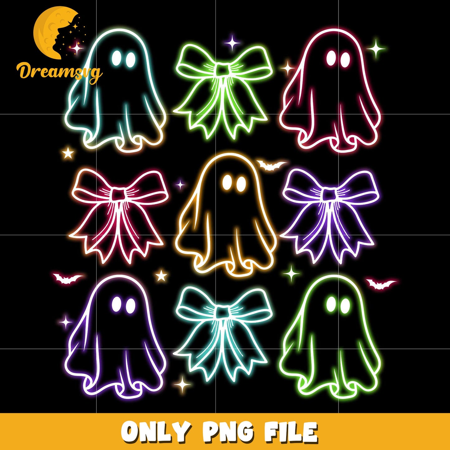 Colorful ghouls png, halloween games png, halloween cookies png