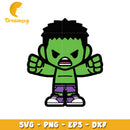 Cute Hulk SVG PNG EPS DXF Files