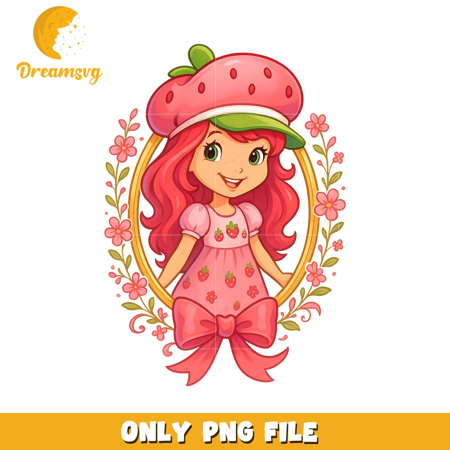 Cute strawbrry shortcake png, strawberry shortcake png, american greetings png
