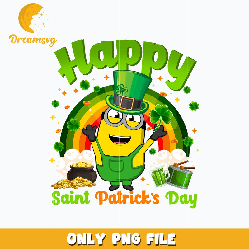 Minion happy saint patrick's day Png