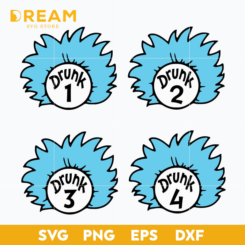 Dr seuss bundle svg, dr seuss svg, dr seuss quotes, digital file DR03012114L